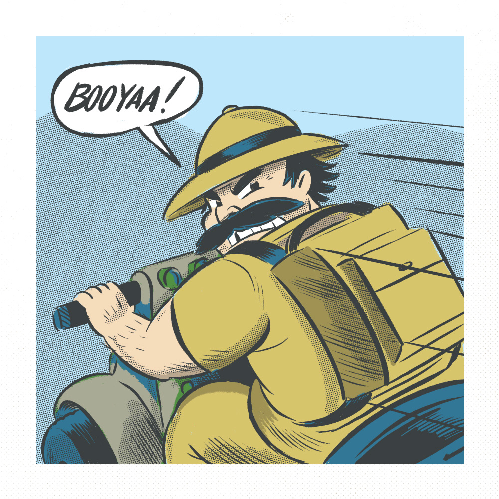 Booyaa! | Burny Wild's Escape From The Fumara - Comic Book