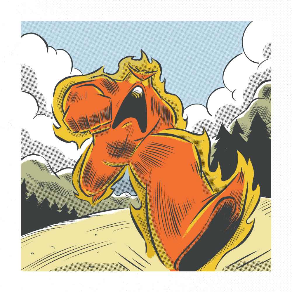 RUN! | Burny Wild's Escape From The Fumara - Comic Book