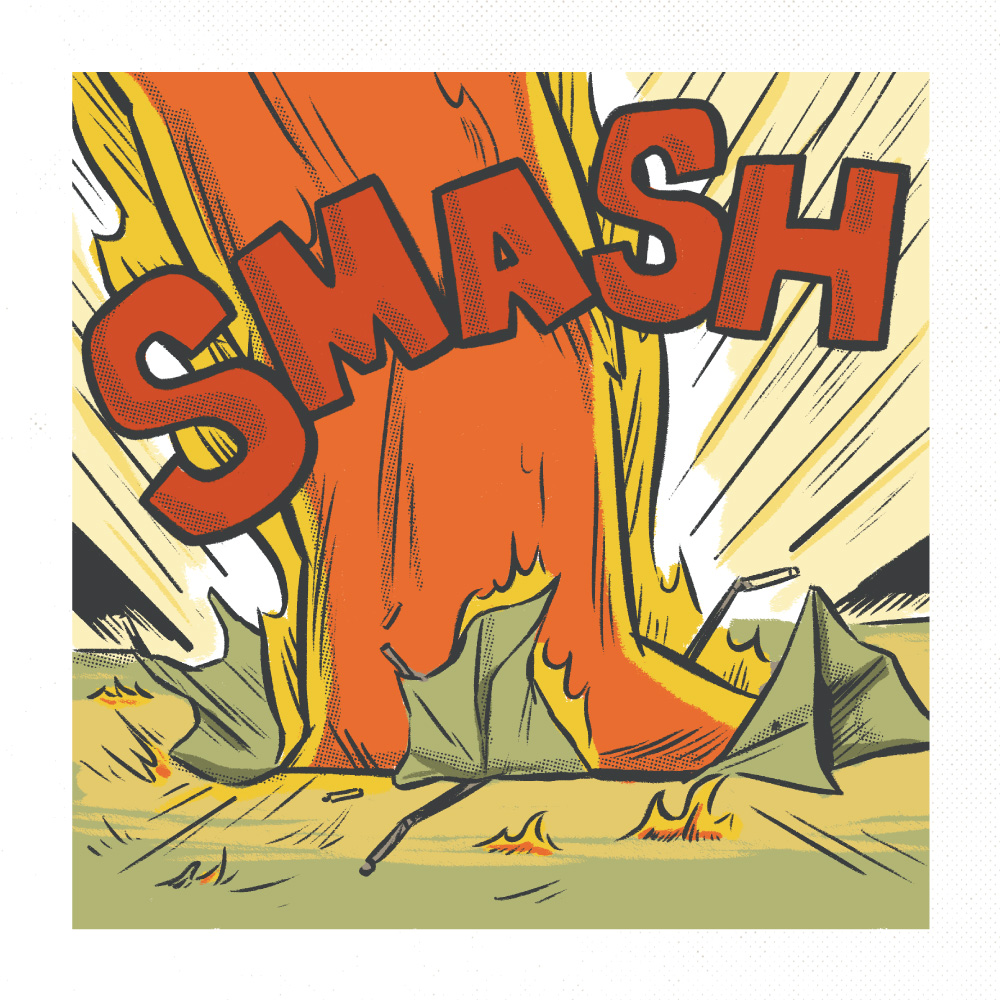 Smash! | Burny Wild's Escape From The Fumara - Comic Book