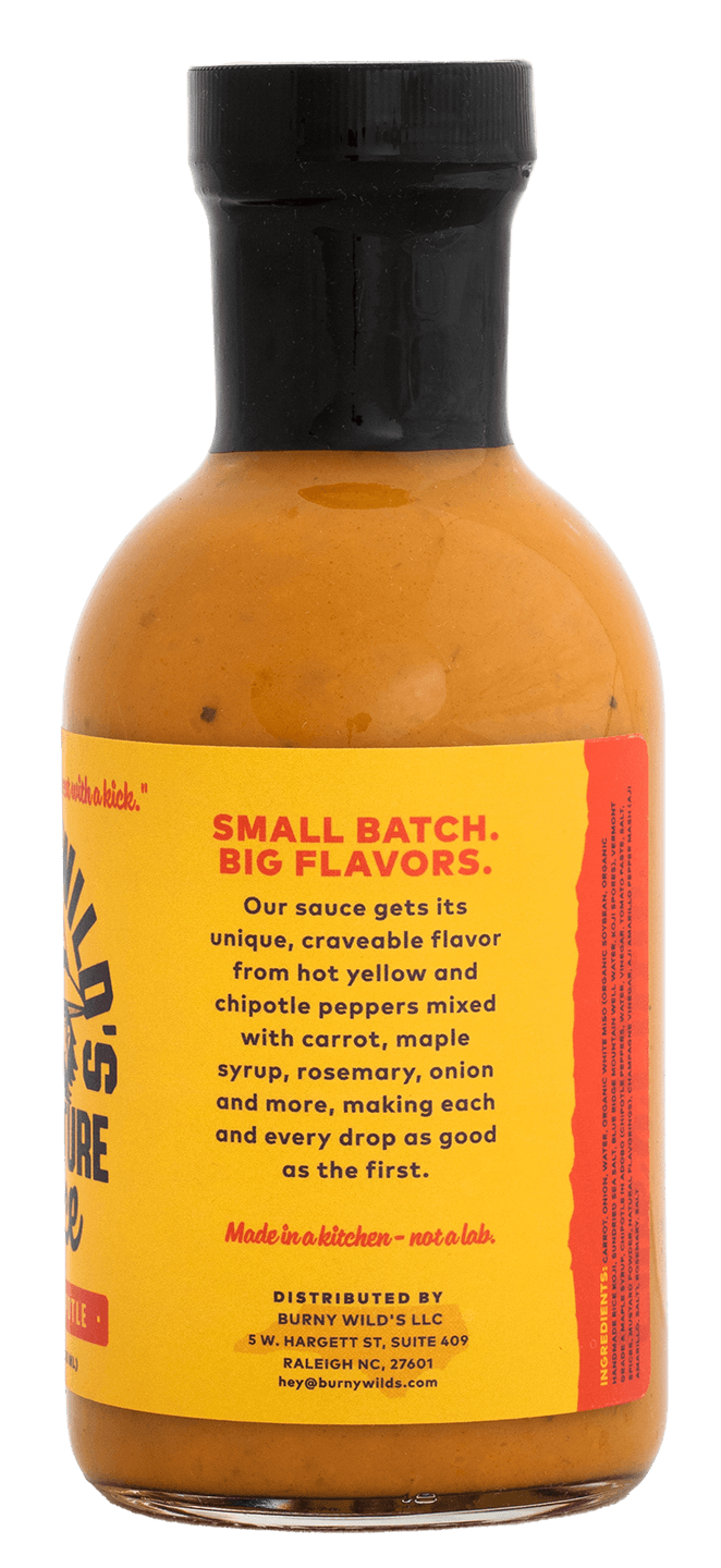 Burny Wild's Adventure Sauce | 12oz Glass Bottle