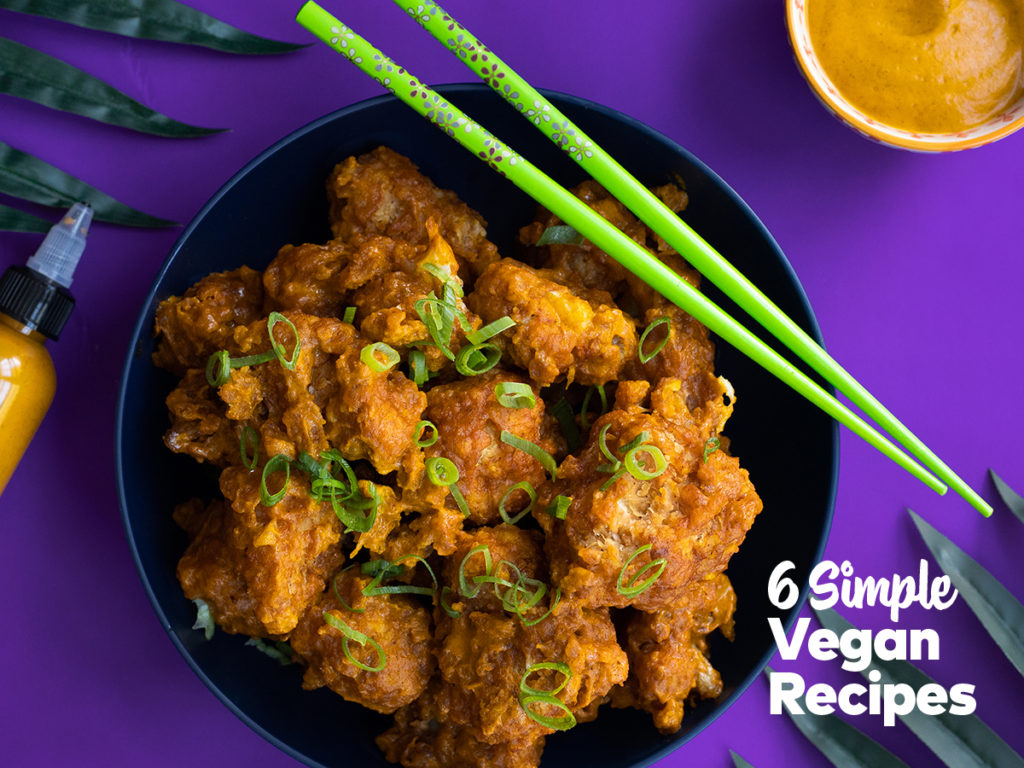 Six Simple Vegan Recipes - FREE Download - Burny Wild's