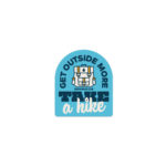 Get Outside More, Take a Hike | Burny Wild's Sticker